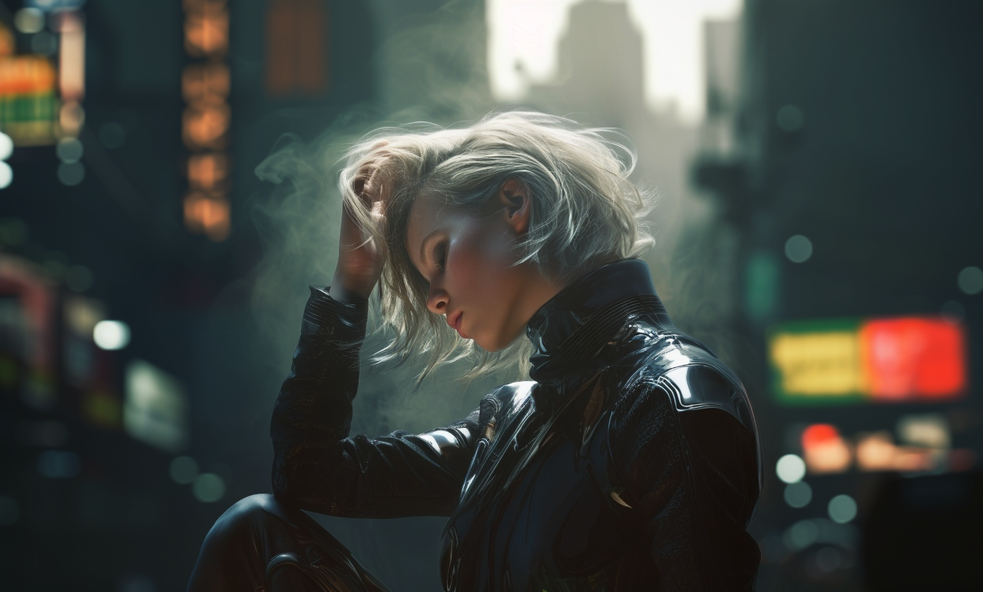 Photo Paper Poster - The Neon Solitude Edition