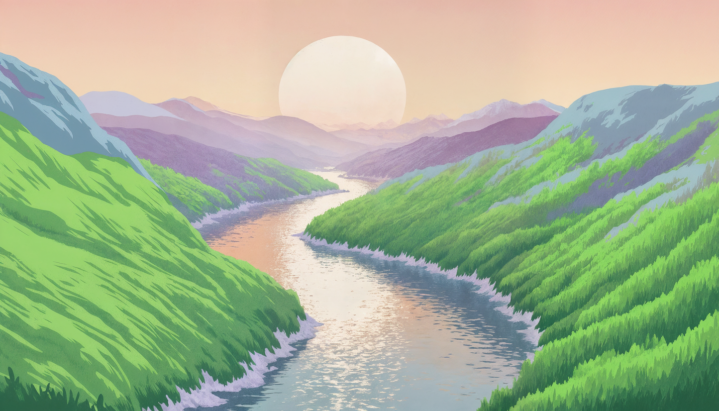 Premium Ceramic Mug - Valley of Light Classic Edition